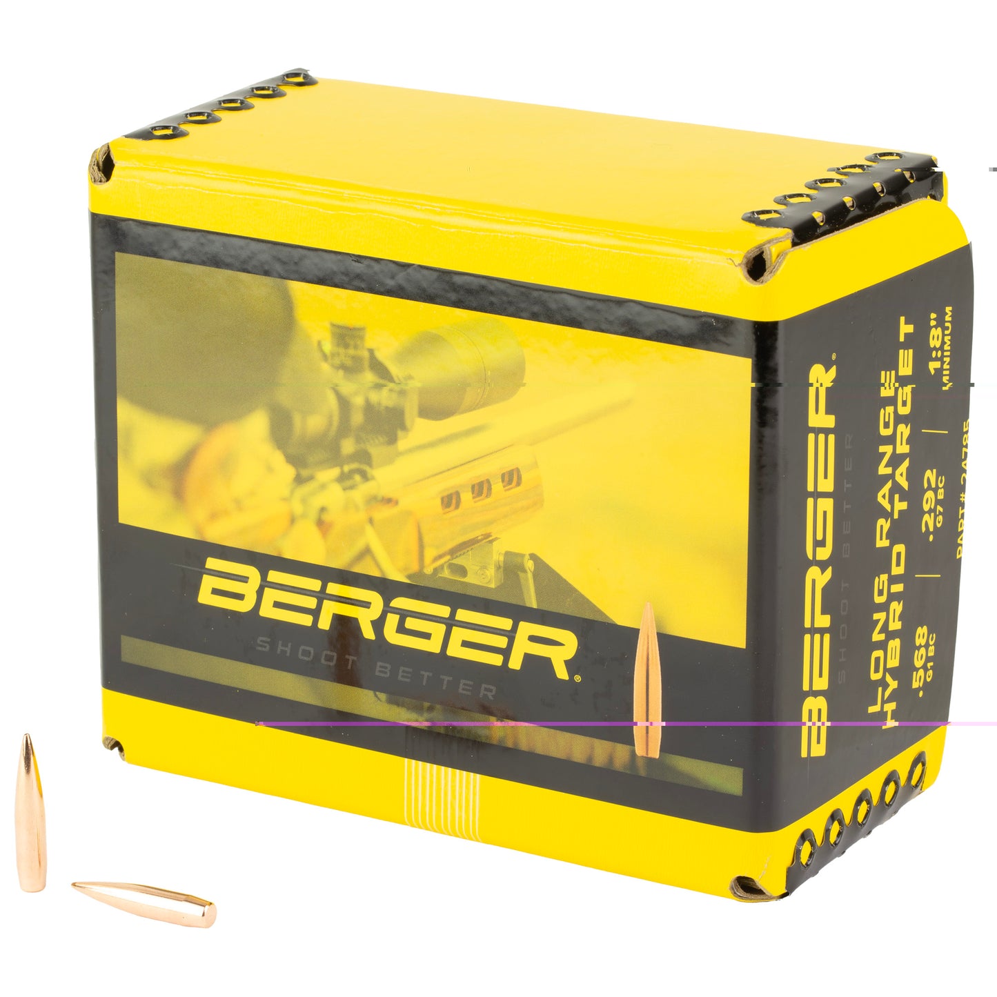 Berger .243/6mm 109g Hbrd Trgt 500ct