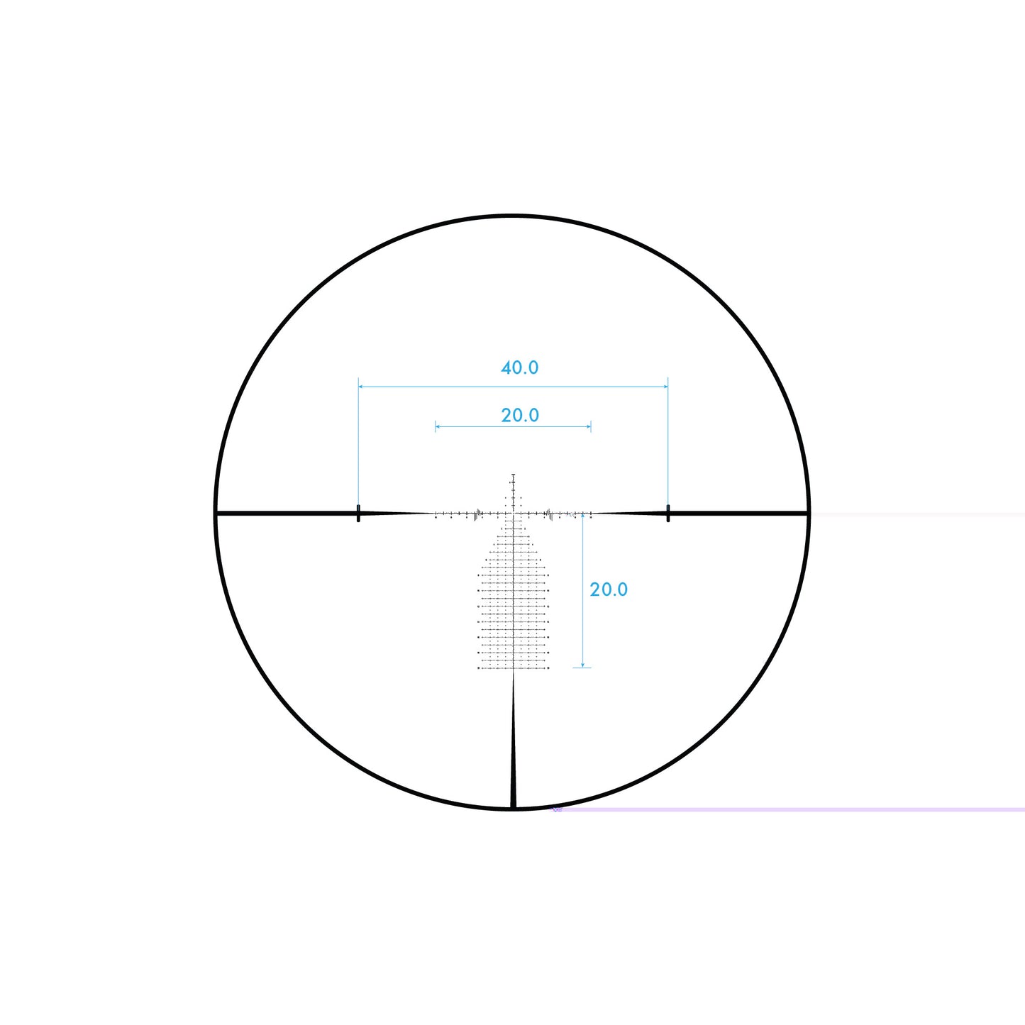 Burris Xtr Ps 5.5-30x56mm Illum Pek
