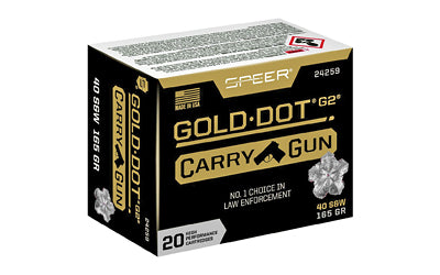 Spr Gld Dot Carry Gun 40s&w 165gr Hp