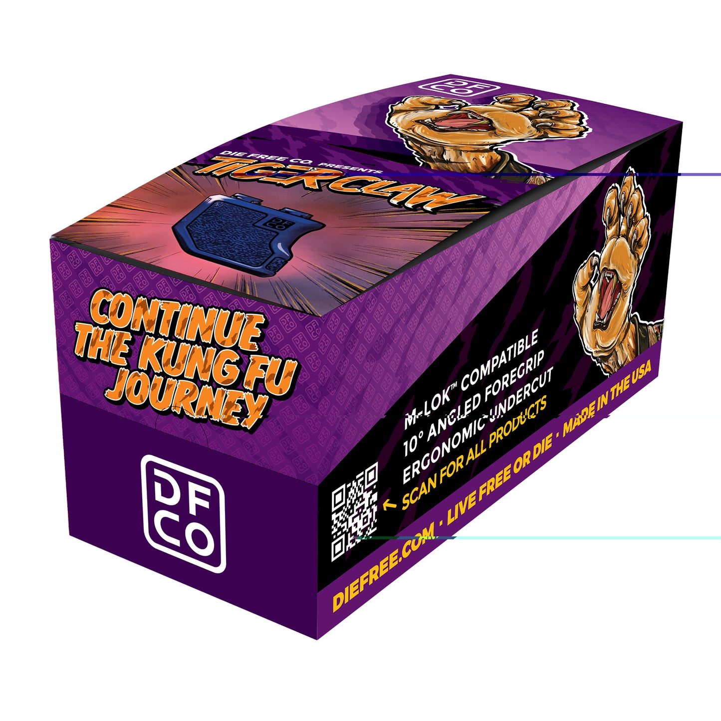 Dfco Tiger Claw 10pk Disp Carton