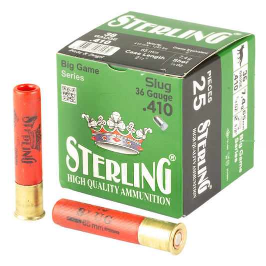 Sterling Big Game 410 Slug 25/500