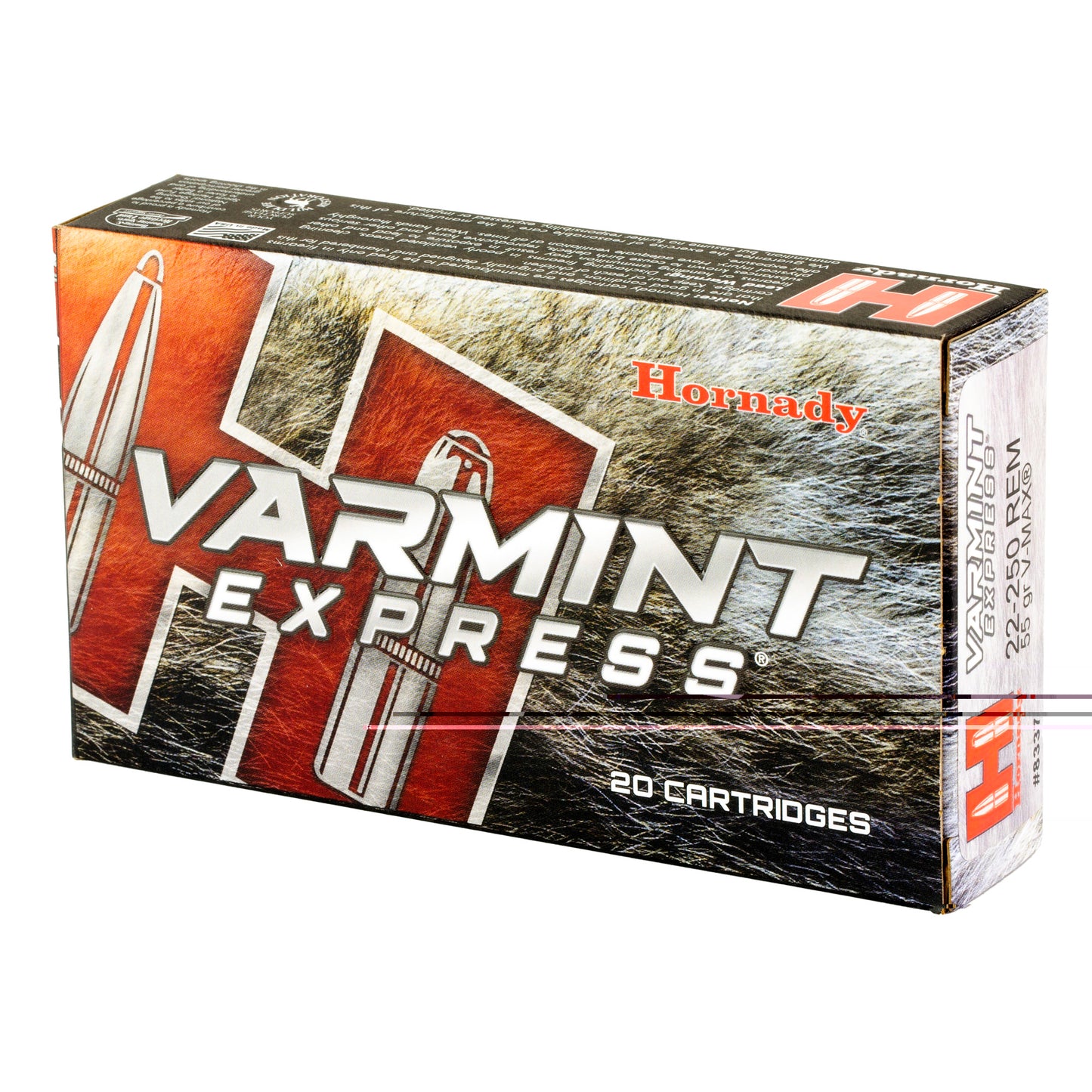 Hrndy 22-250 55gr Vmax 20/200