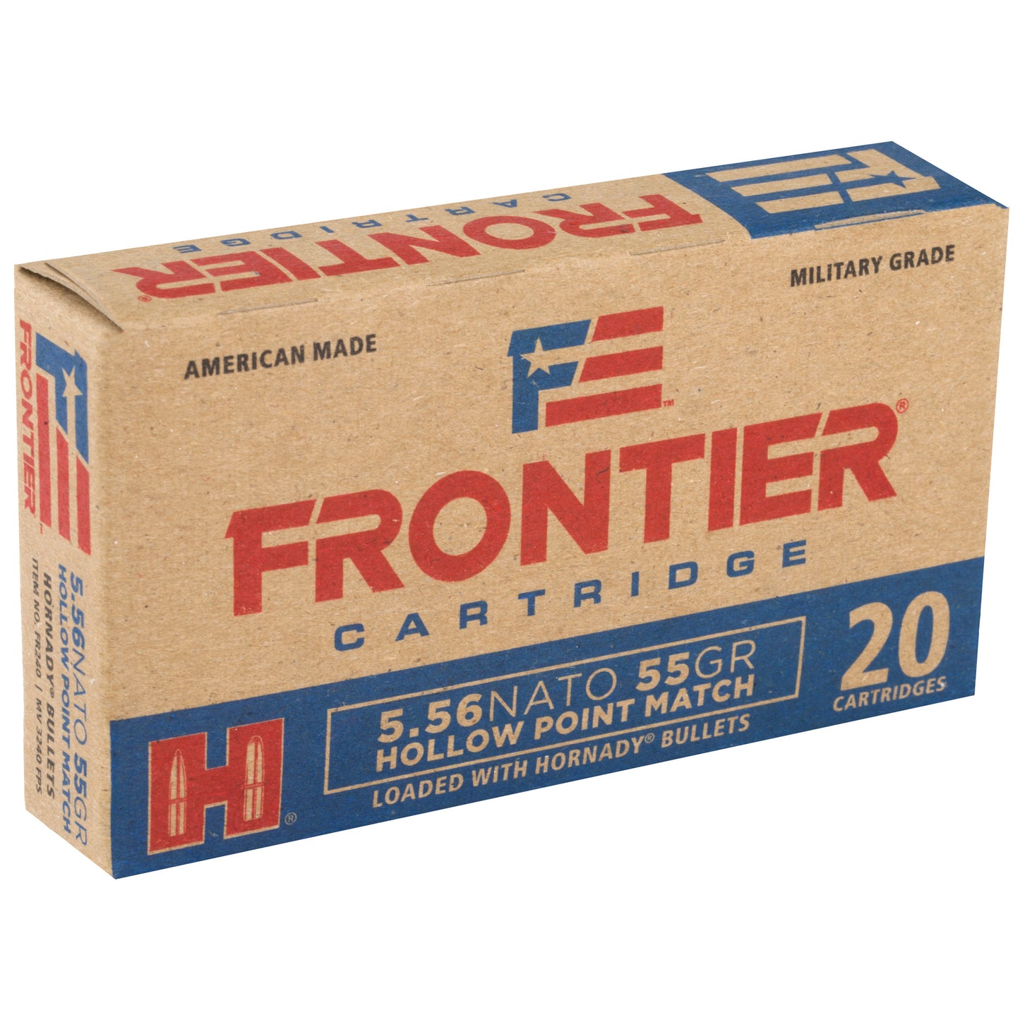 Frontier 556nato 55gr Hp Mtch 20/500