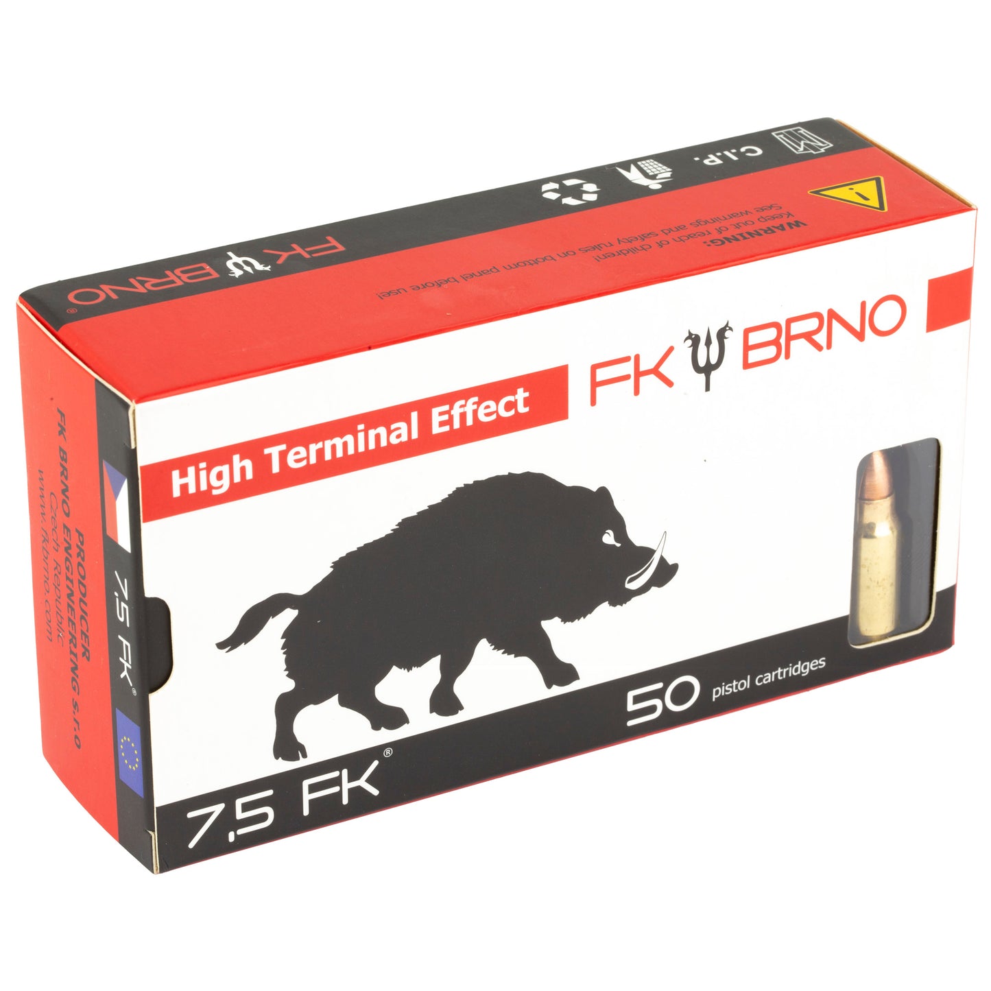 Ifg F5 Ammo 7.5 Fk 95gr 50/600