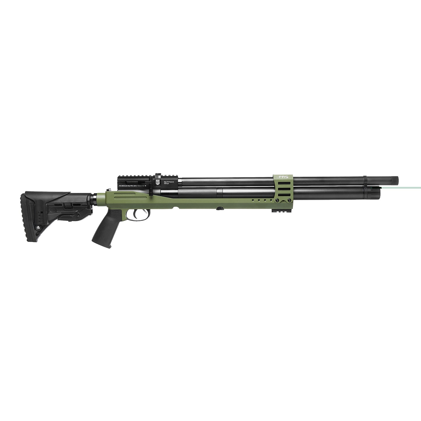 Jts Airacuda Prs Max .25 10rd Grn/bk