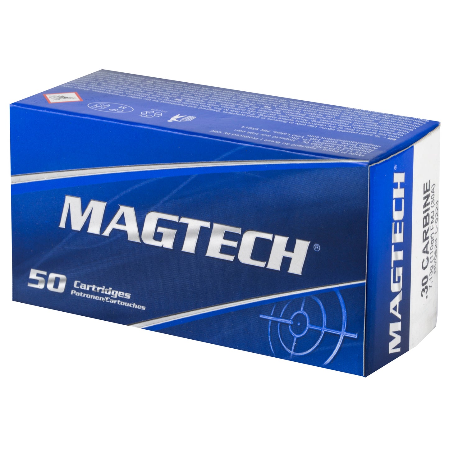 Magtech 30carb 110gr Fmj 50/1000