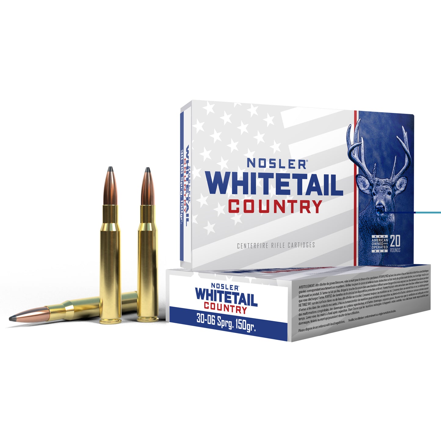 Nosler Wca 30-06 150gr Sb Sp 20/200