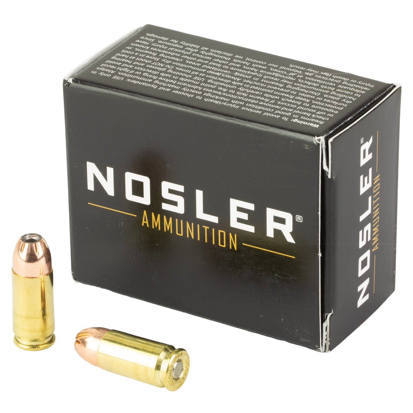 Nosler Asp 9mm 147gr Hg Jhp 20/200