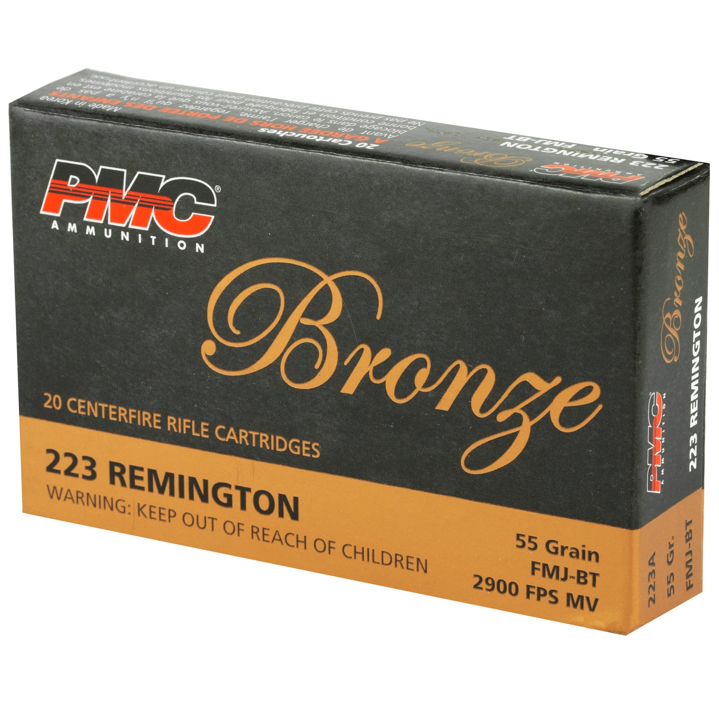 Pmc Brnz 223rem 55gr Fmj 20/1000