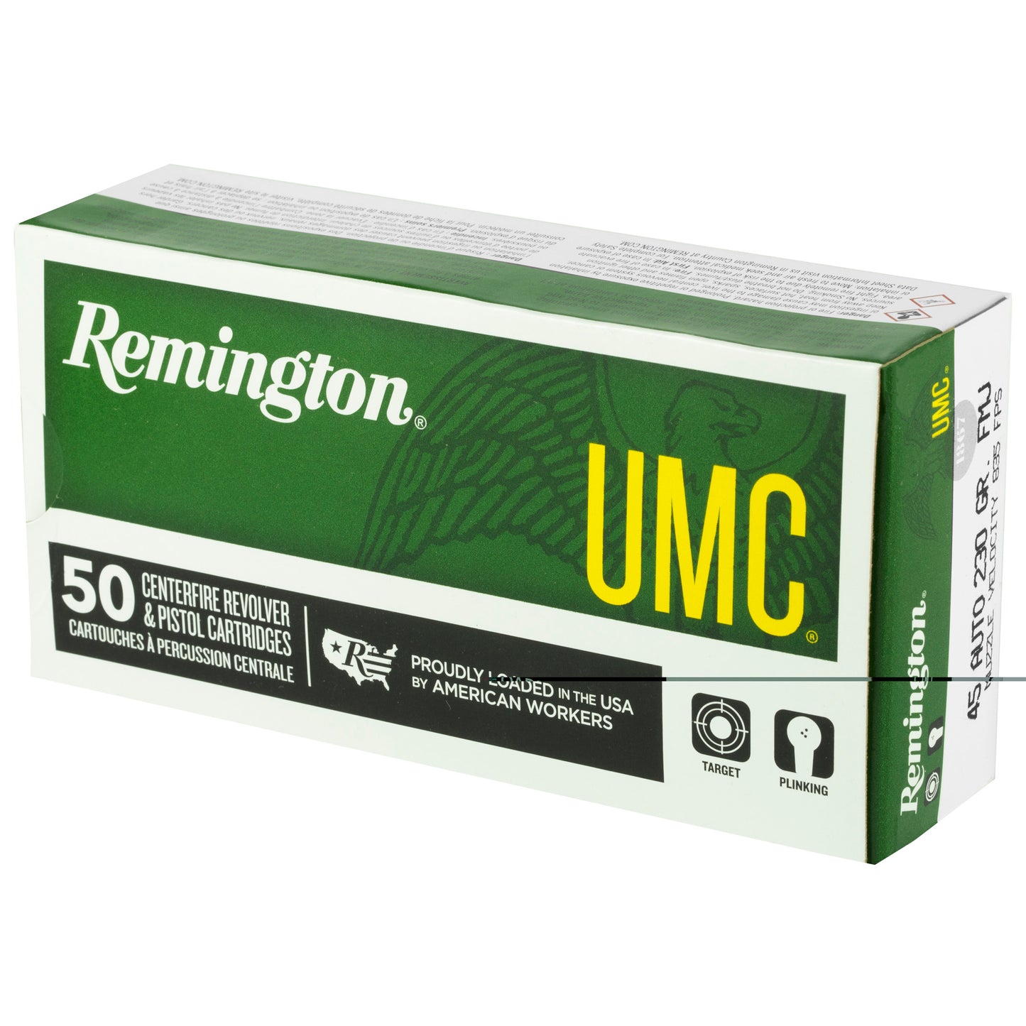 Rem Umc 45acp 230gr Fmj 50/500