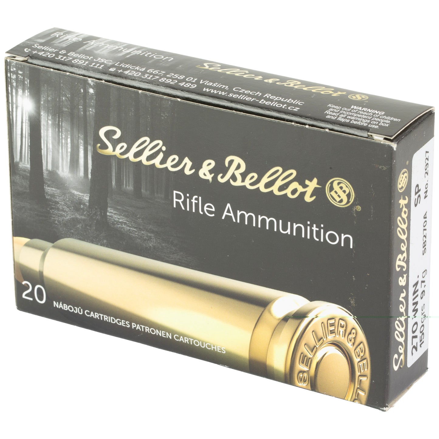 S&b 270win 150gr Sp 20/400