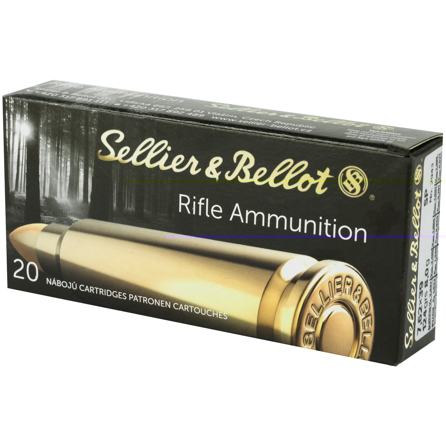 S&b 762x39 124gr Sp 20/600
