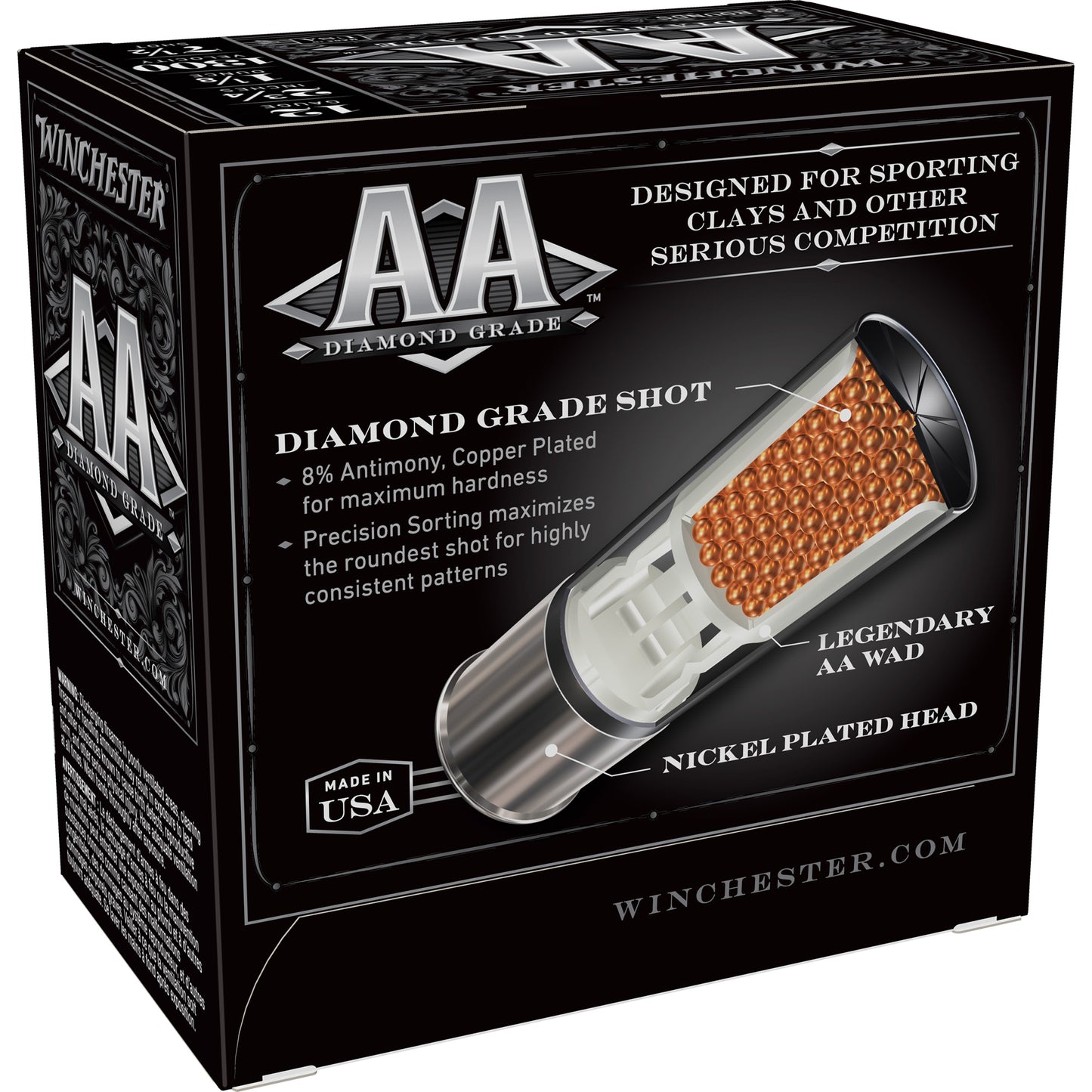 Win Aa Dg 12ga 2.75" #7.5 25/250