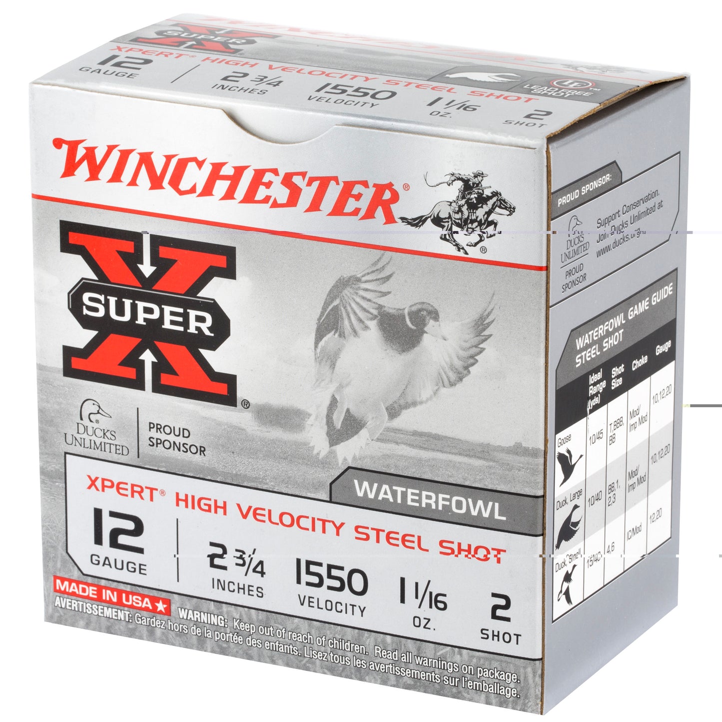 Win Xpert Hv 12ga 2.75" #2 25/250