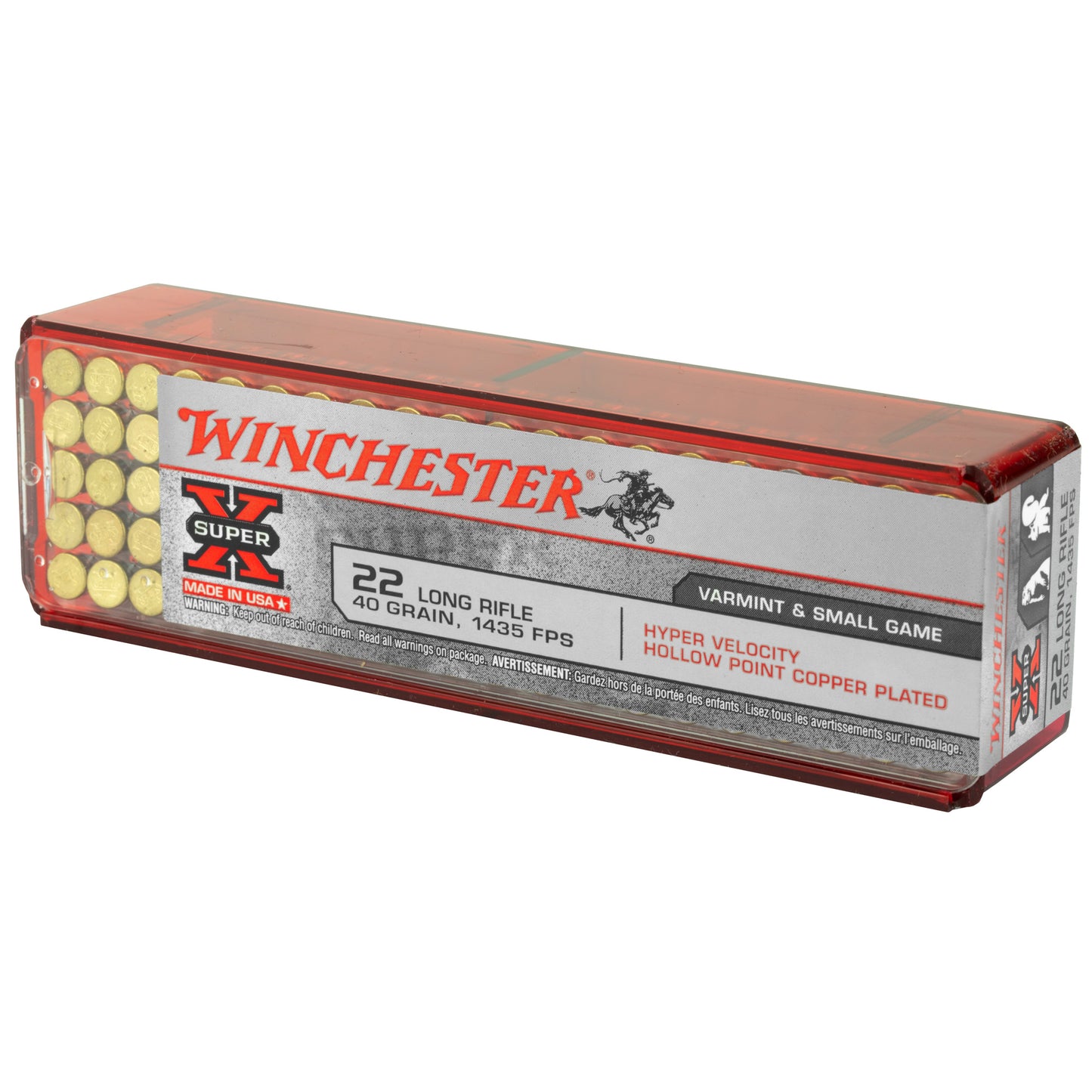 Win Hv 22lr 40gr Hp 100/2000