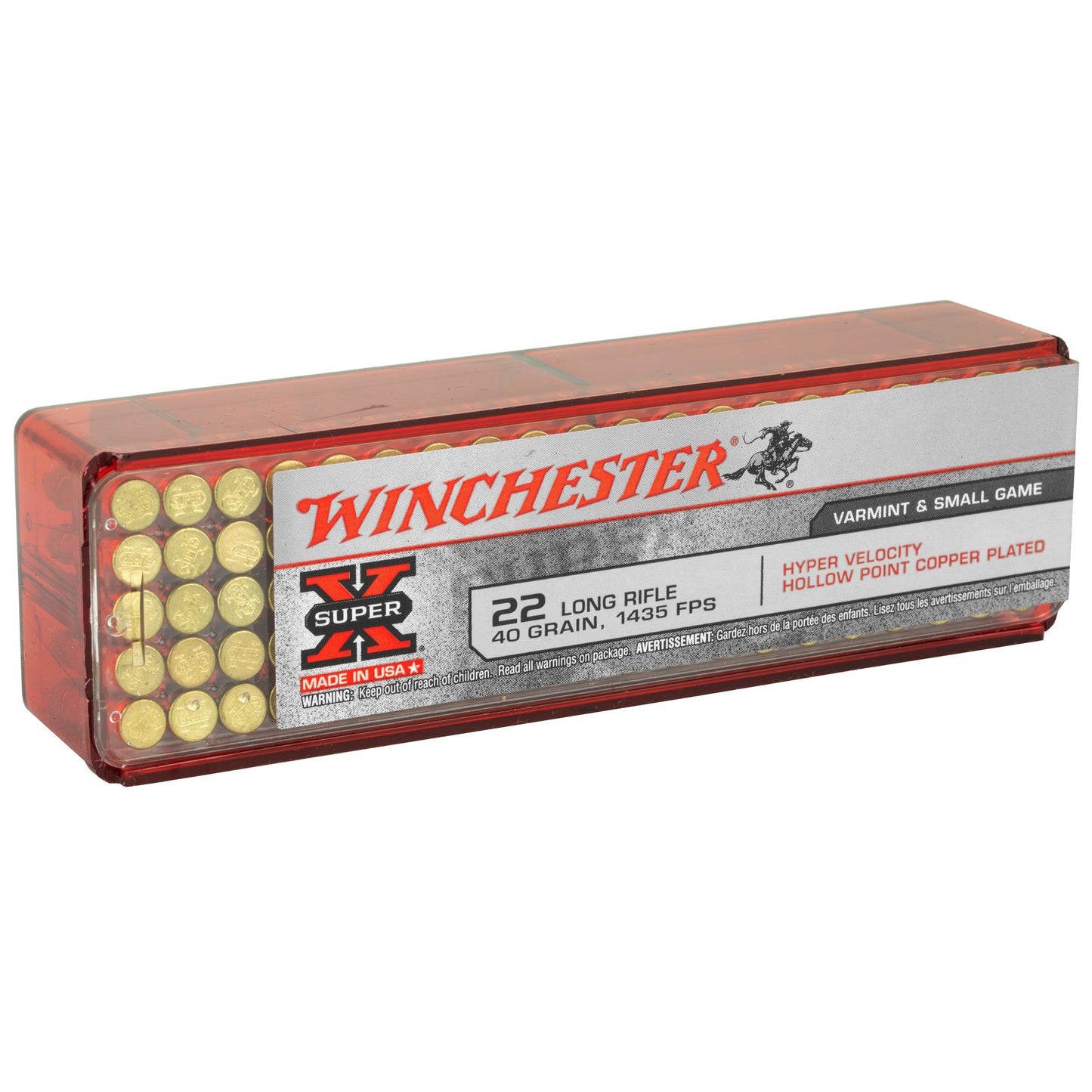 Win Hv 22lr 40gr Hp 100/2000
