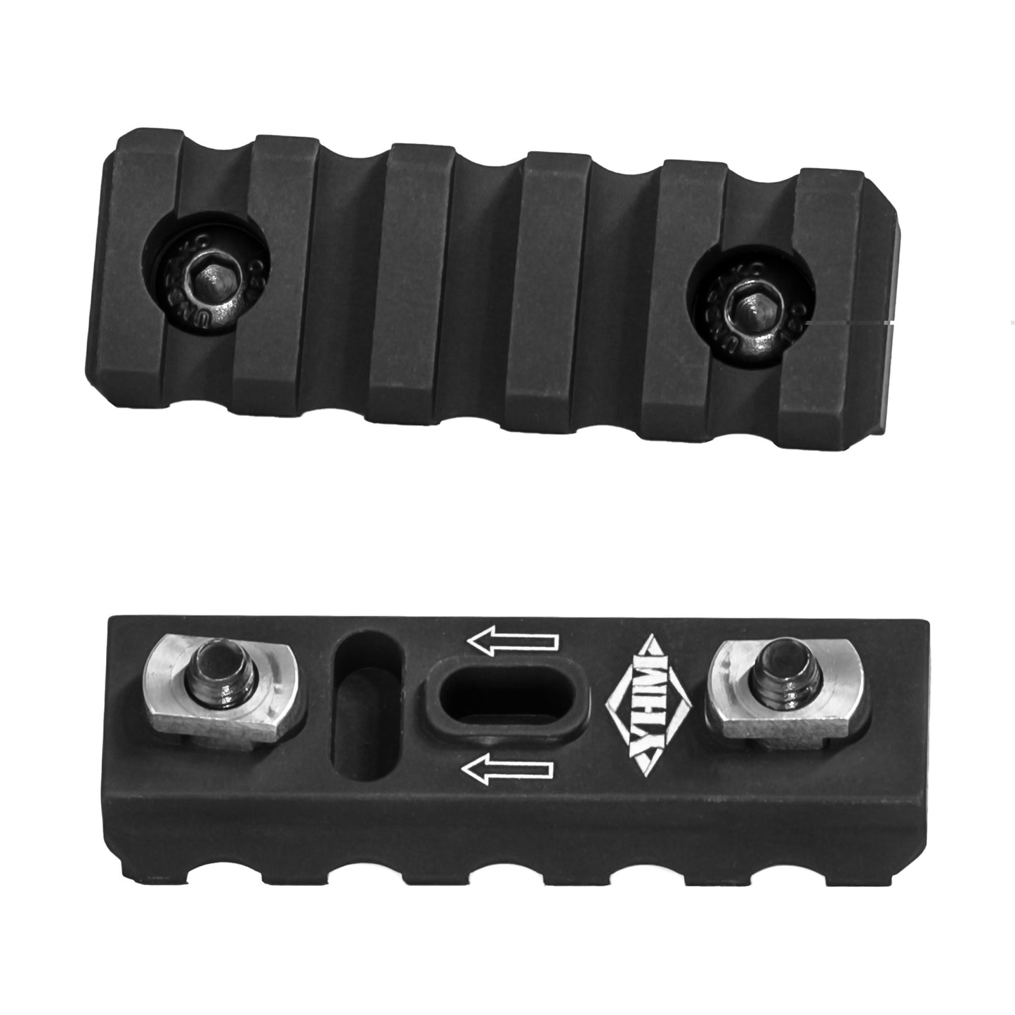 Yhm M-lok Continuous Rail 2.75" Blk