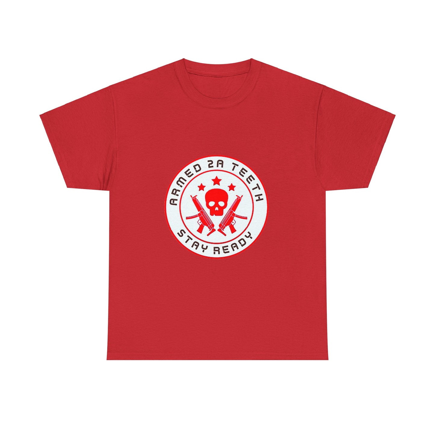 Armed 2A Teeth Unisex Heavy Cotton Tee