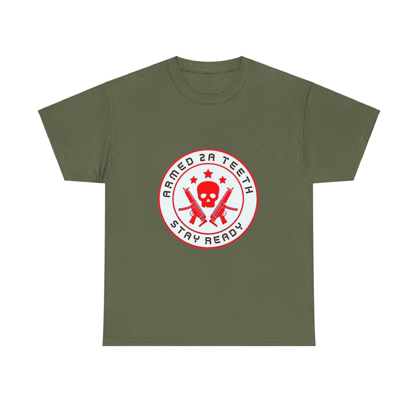Armed 2A Teeth Unisex Heavy Cotton Tee