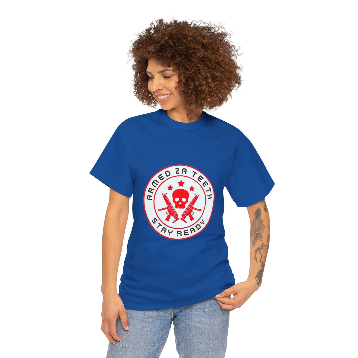 Armed 2A Teeth Unisex Heavy Cotton Tee