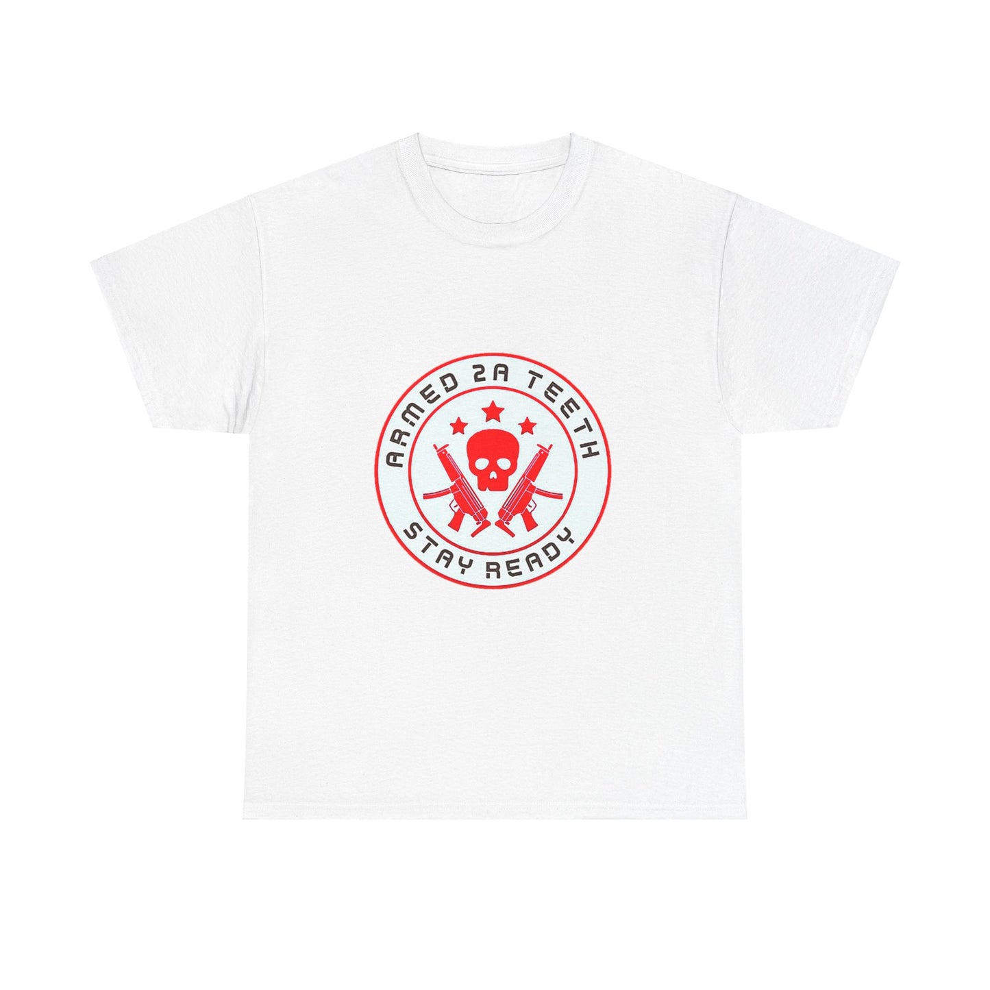 Armed 2A Teeth Unisex Heavy Cotton Tee