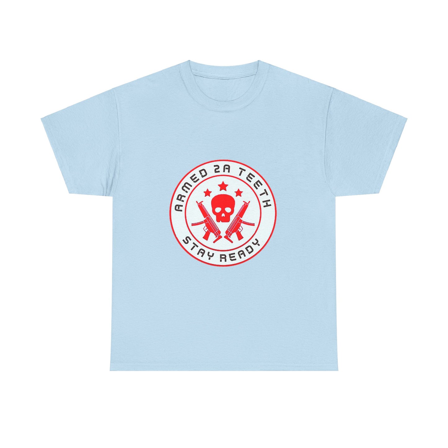 Armed 2A Teeth Unisex Heavy Cotton Tee
