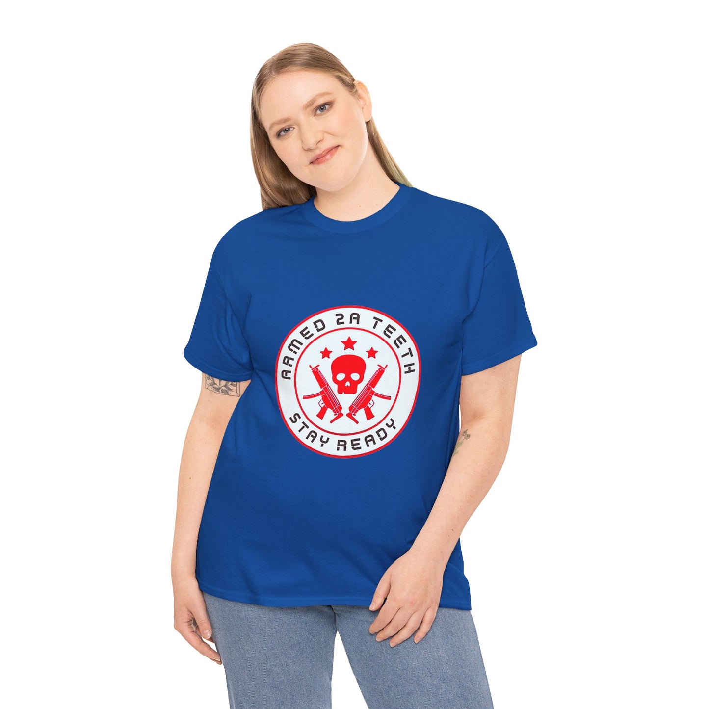 Armed 2A Teeth Unisex Heavy Cotton Tee