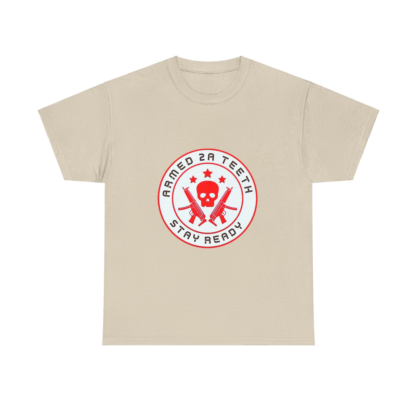 Armed 2A Teeth Unisex Heavy Cotton Tee