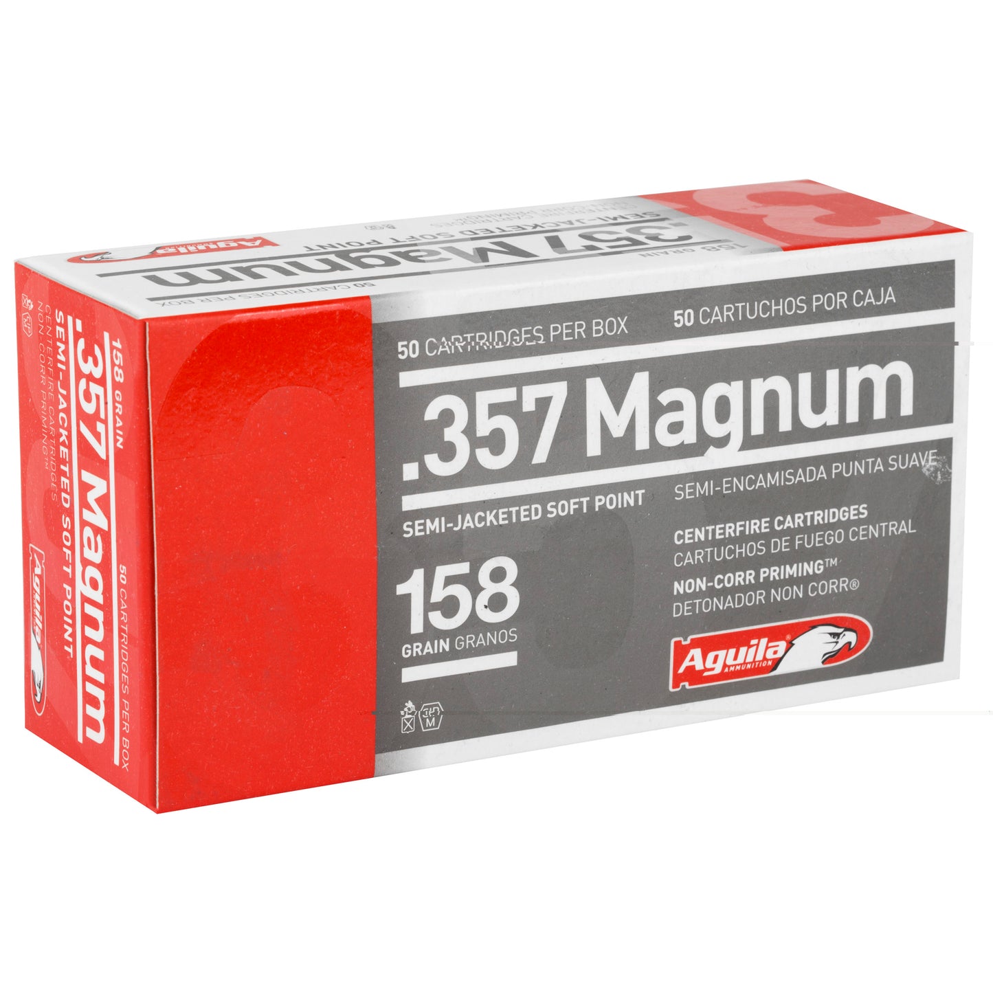Aguila 357mag 158gr Sjsp 50/1000