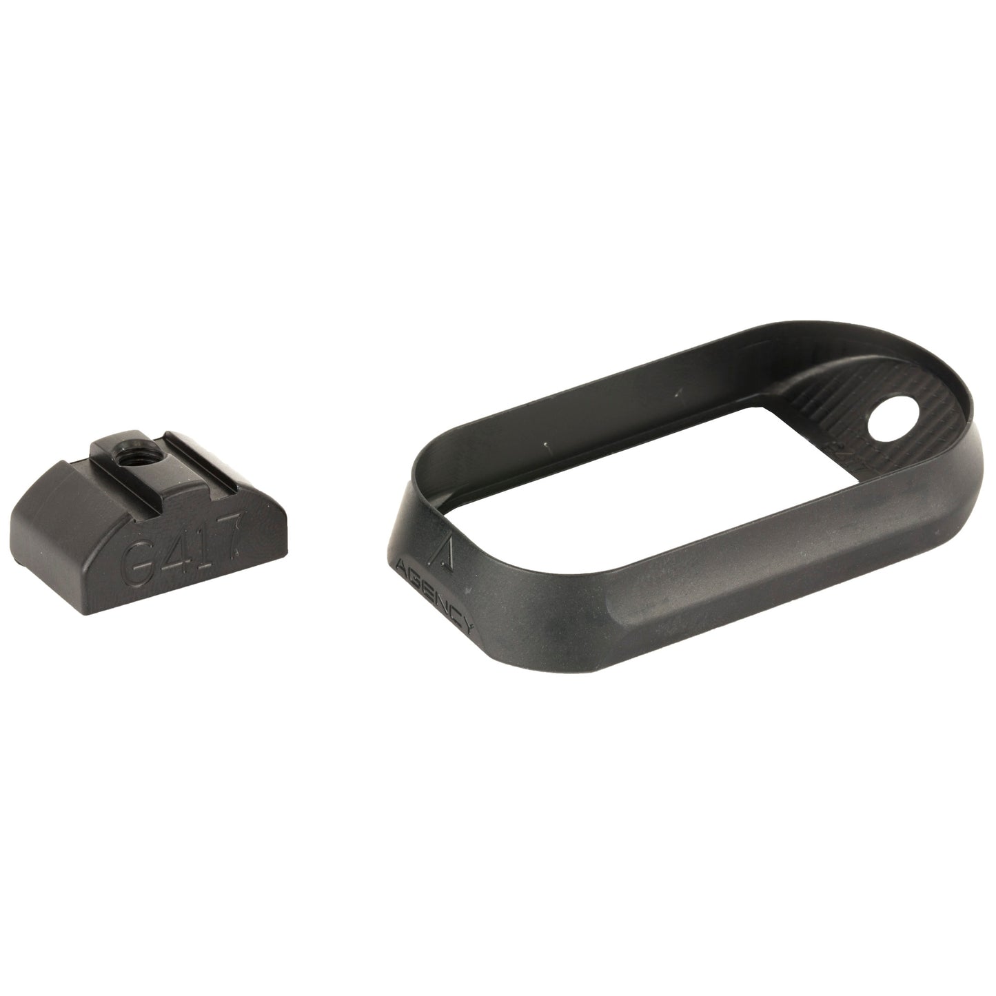 Agency Magwell For G17/g4 Nbs Blk