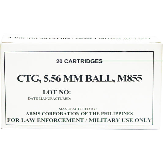 Armscor 556nato 62gr M855 20/1000