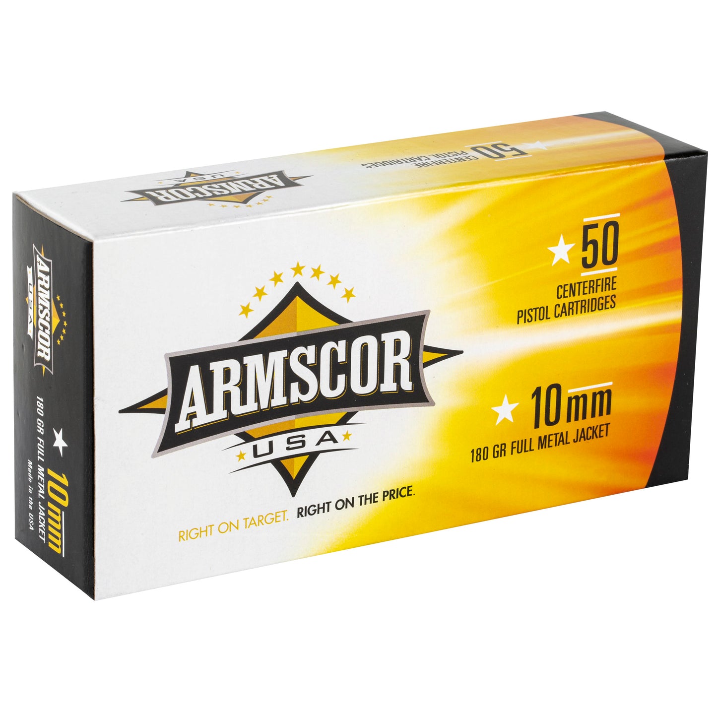 Armscor 10mm 180gr Fmj 50/1000