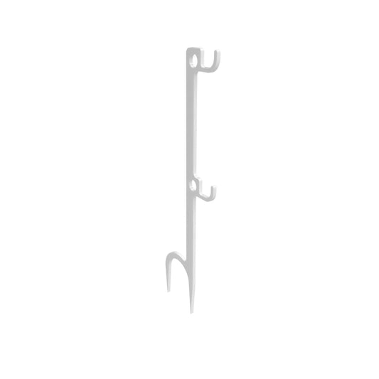 B/c Steel Target Hanger White