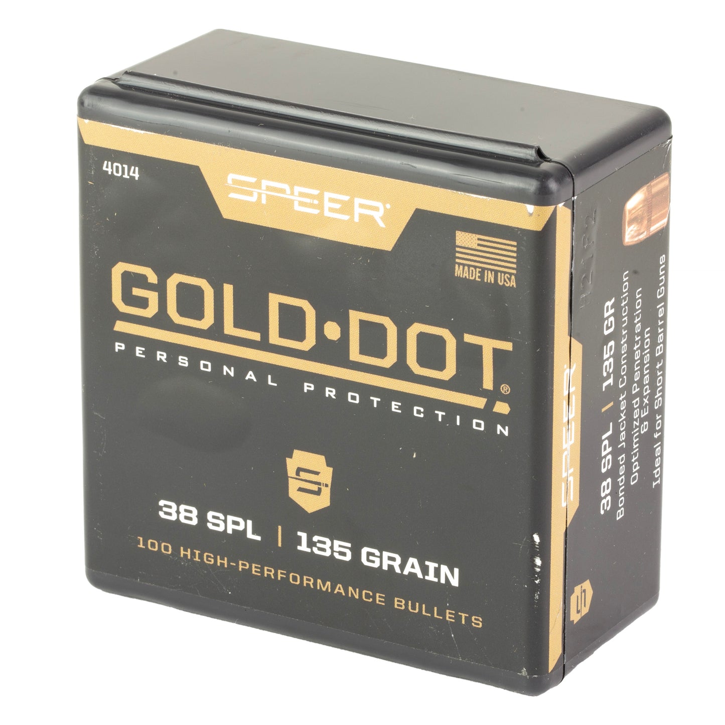 Spr Gold Dot .357 135gr Hp Sb 100ct