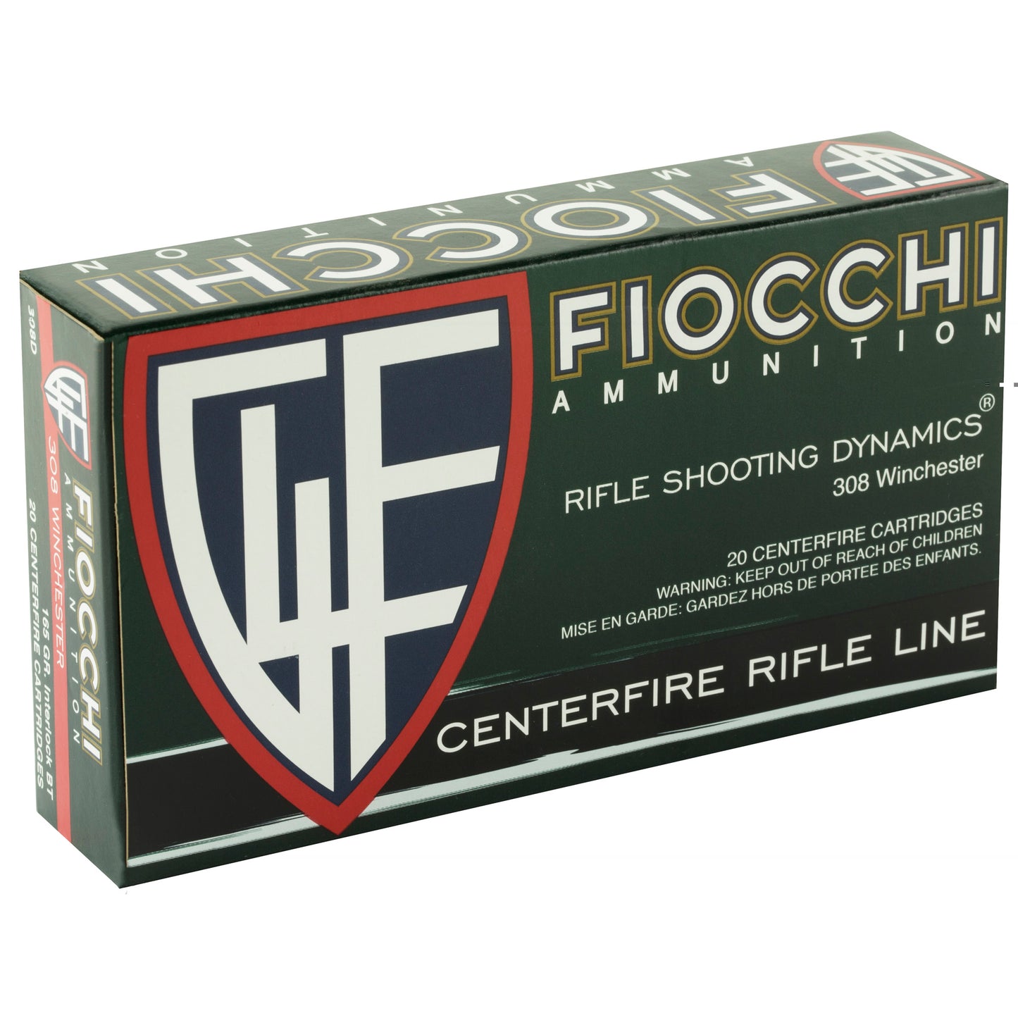 Fiocchi 308win 165gr Int Btsp 20/200