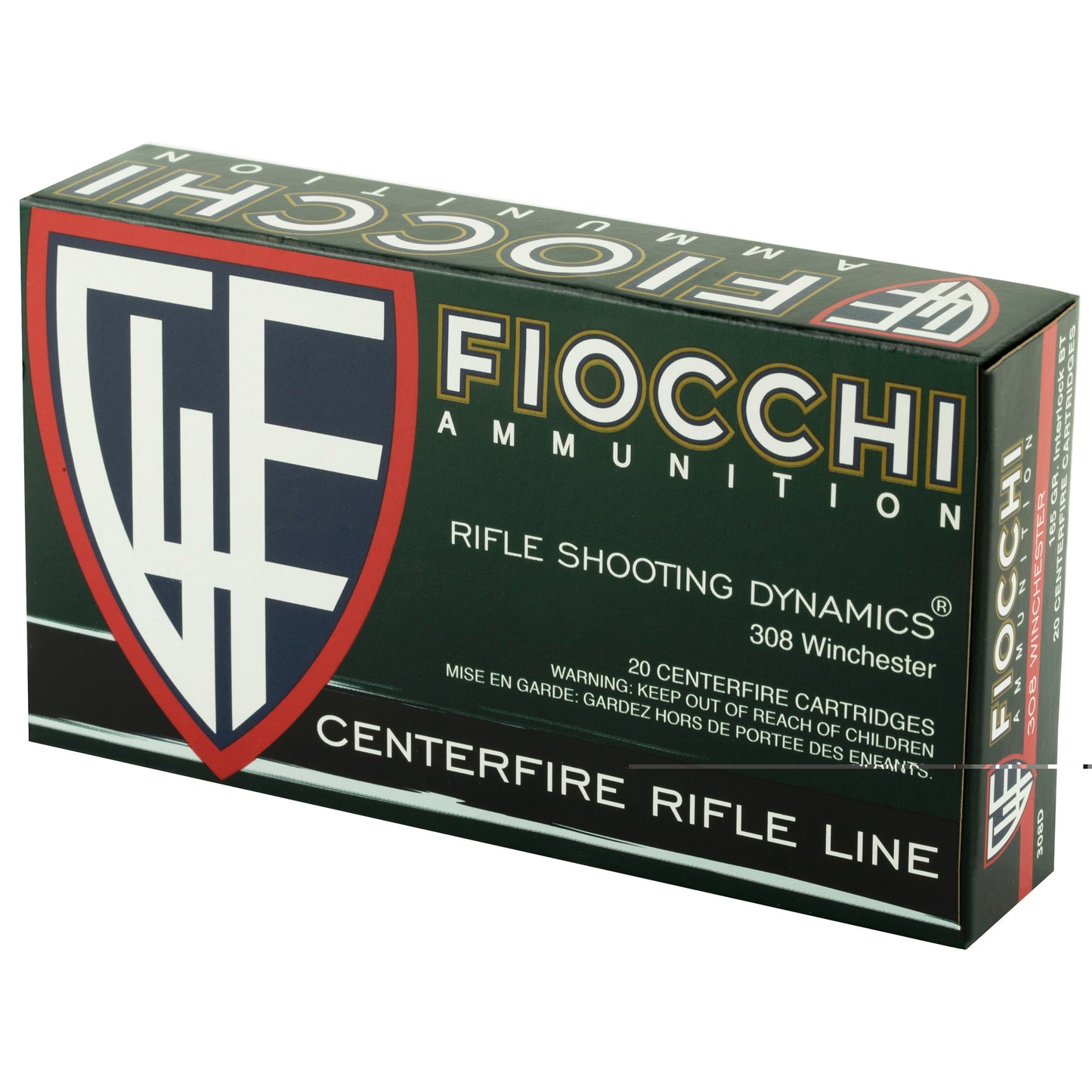 Fiocchi 308win 165gr Int Btsp 20/200