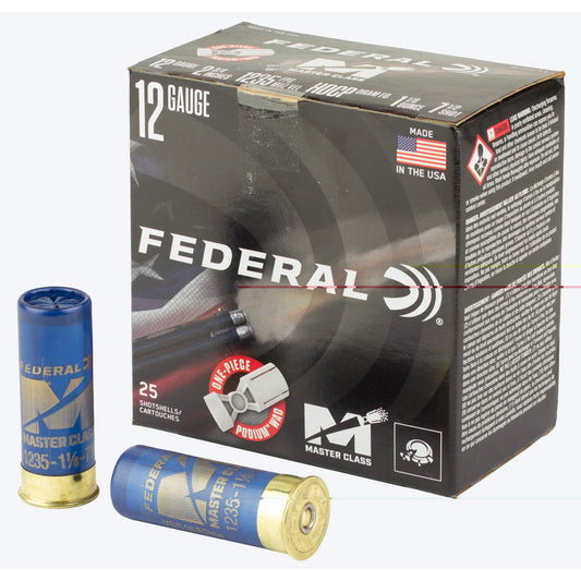 Fed Mast Cls 12ga 2.75" 1 1/8oz #7.5