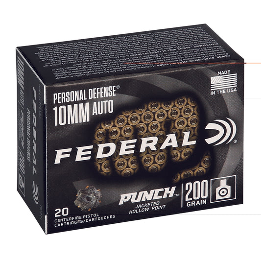 Fed Prm Punch 10mm 200gr Jhp 20/200