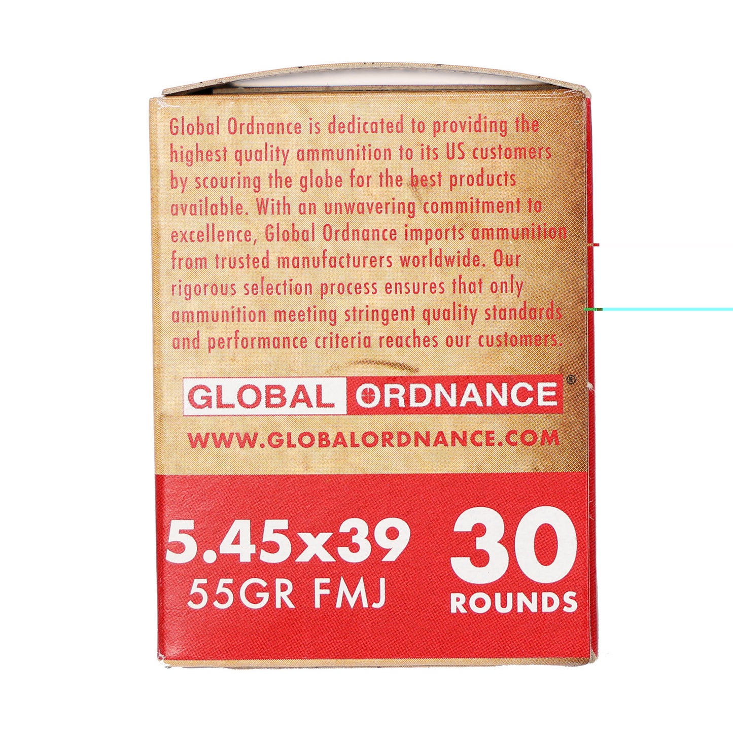 Go 5.45x39mm 55gr Fmj Brass 30/1350