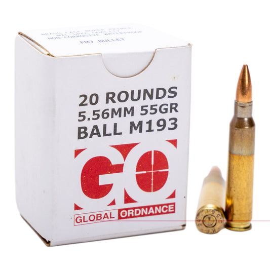 Go 556nato M193 55gr Fmj 20/1000