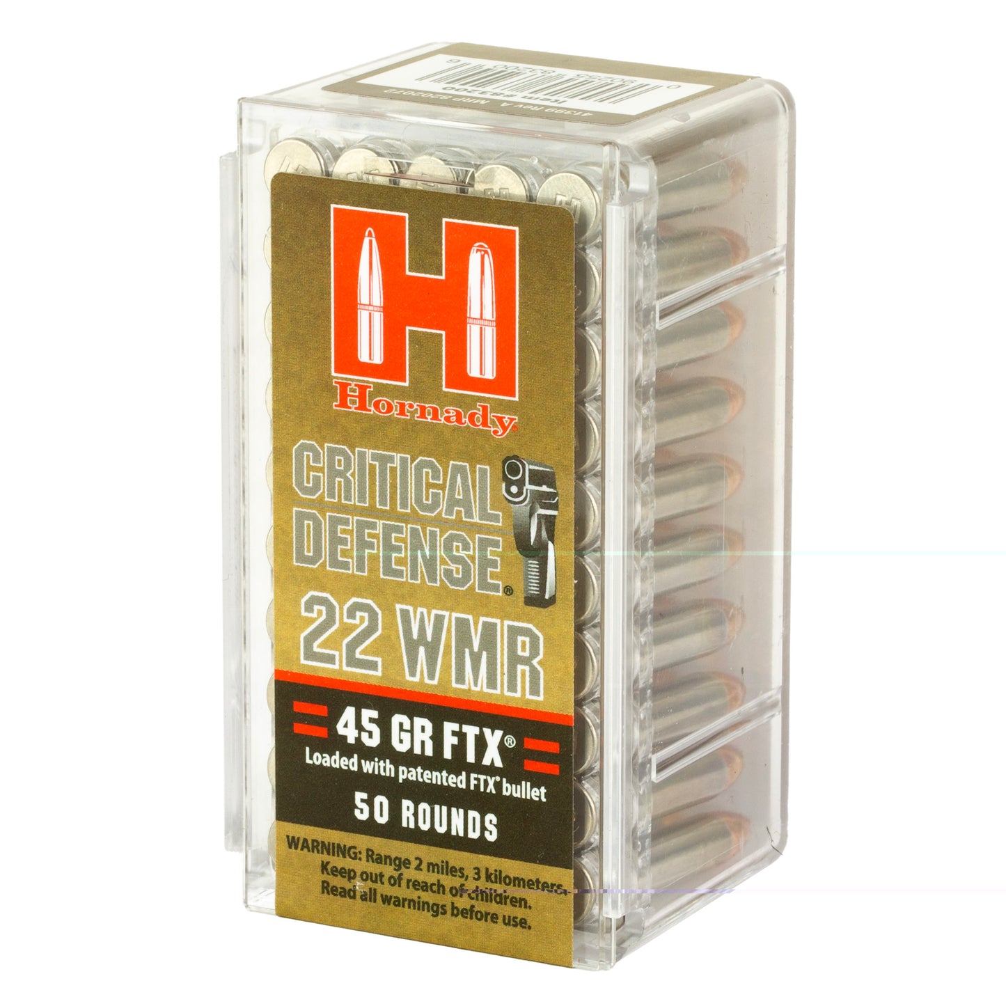 Hrndy Cd 22wmr 45gr Ftx 50/2000