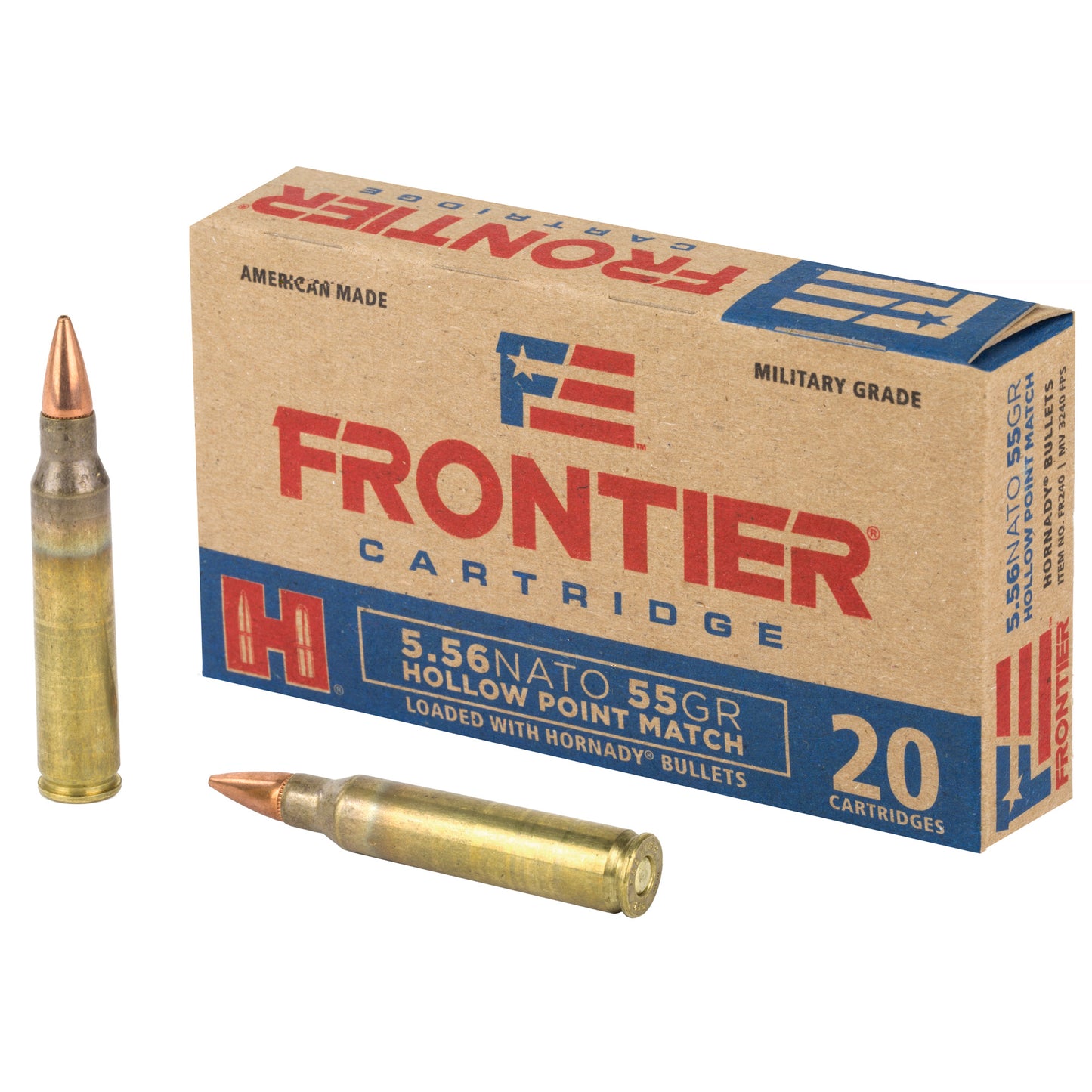 Frontier 556nato 55gr Hp Mtch 20/500