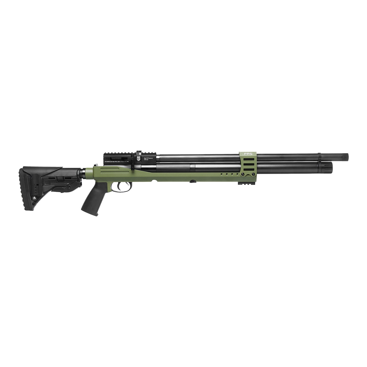 Jts Airacuda Prs Max .22 10rd Grn/bk