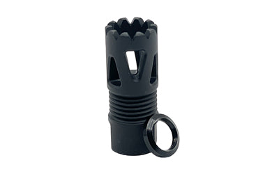 Lbe Flash Hider Tri-ports 1/2x28 Blk