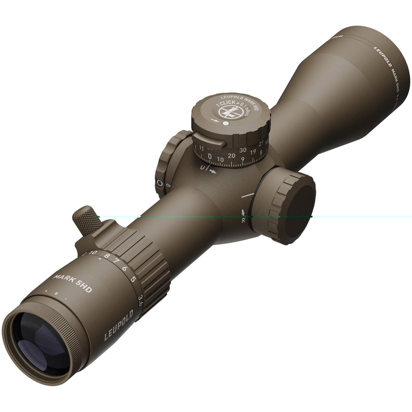 Leup Mark 5hd 3.6-18x44 Pr2-mil De