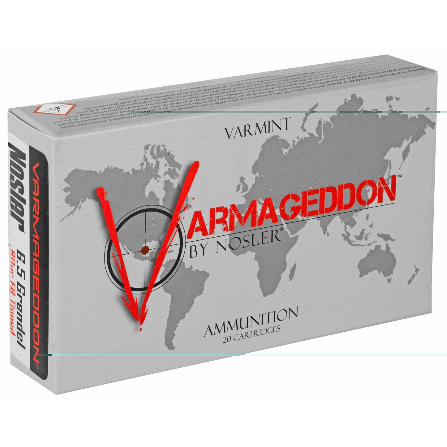 Nosler Vg 6.5grnd 90gr Fb Tip 20/200