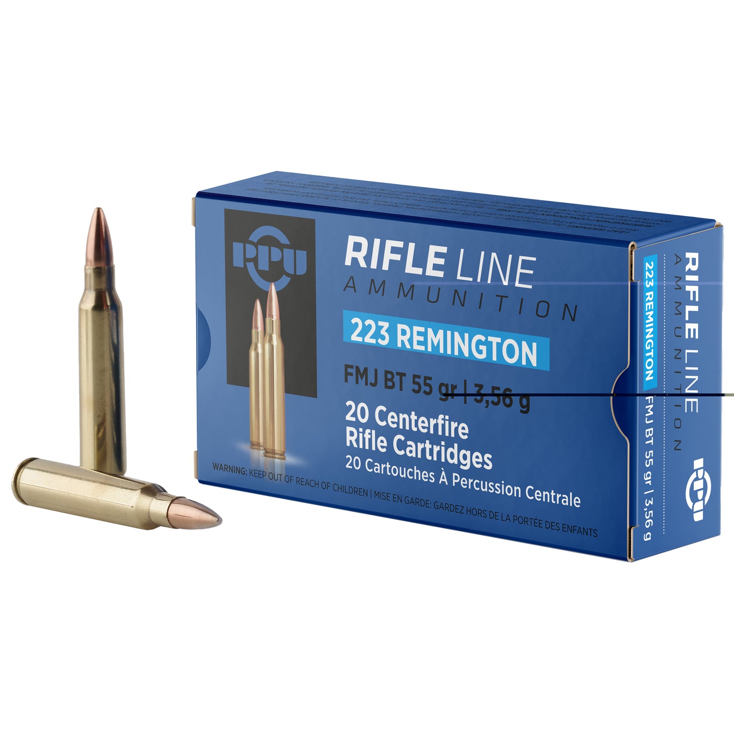 Ppu 223rem 55gr Fmjbt 20/1000