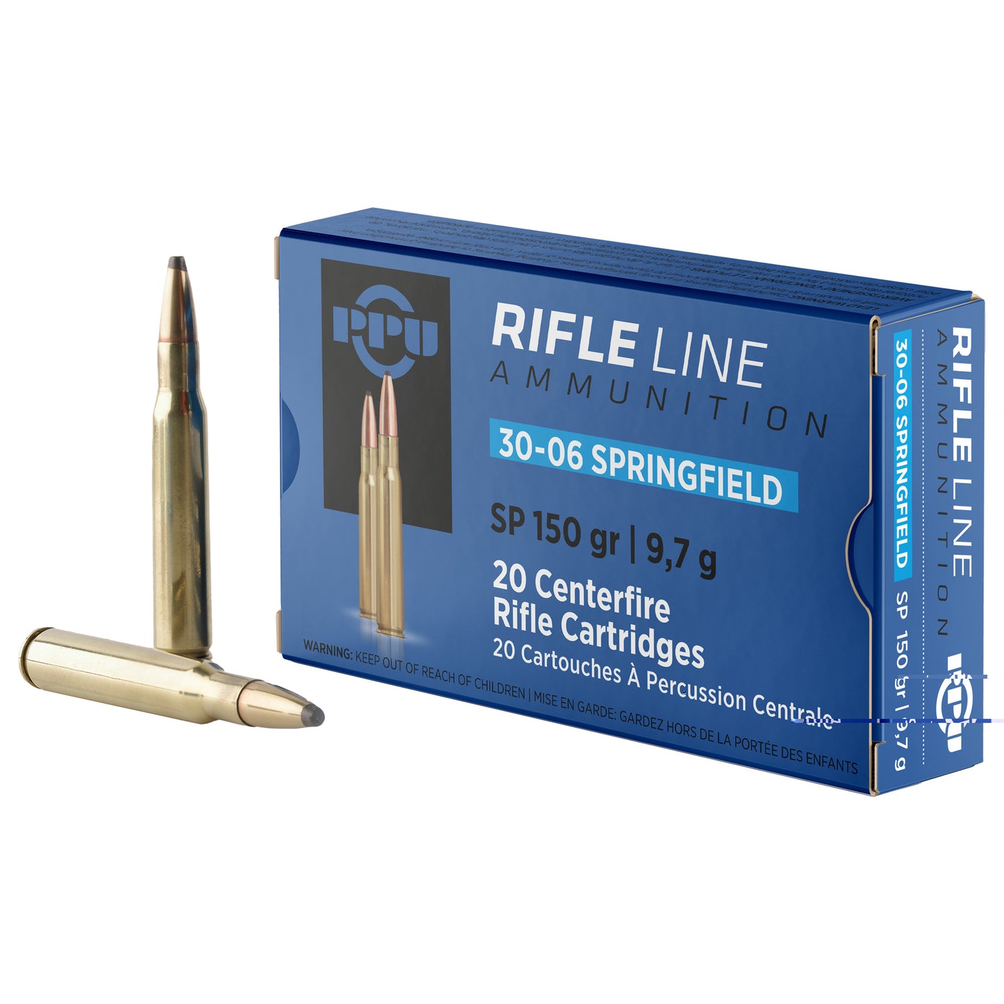 Ppu 30-06 Spring 150g Fmj 20/200