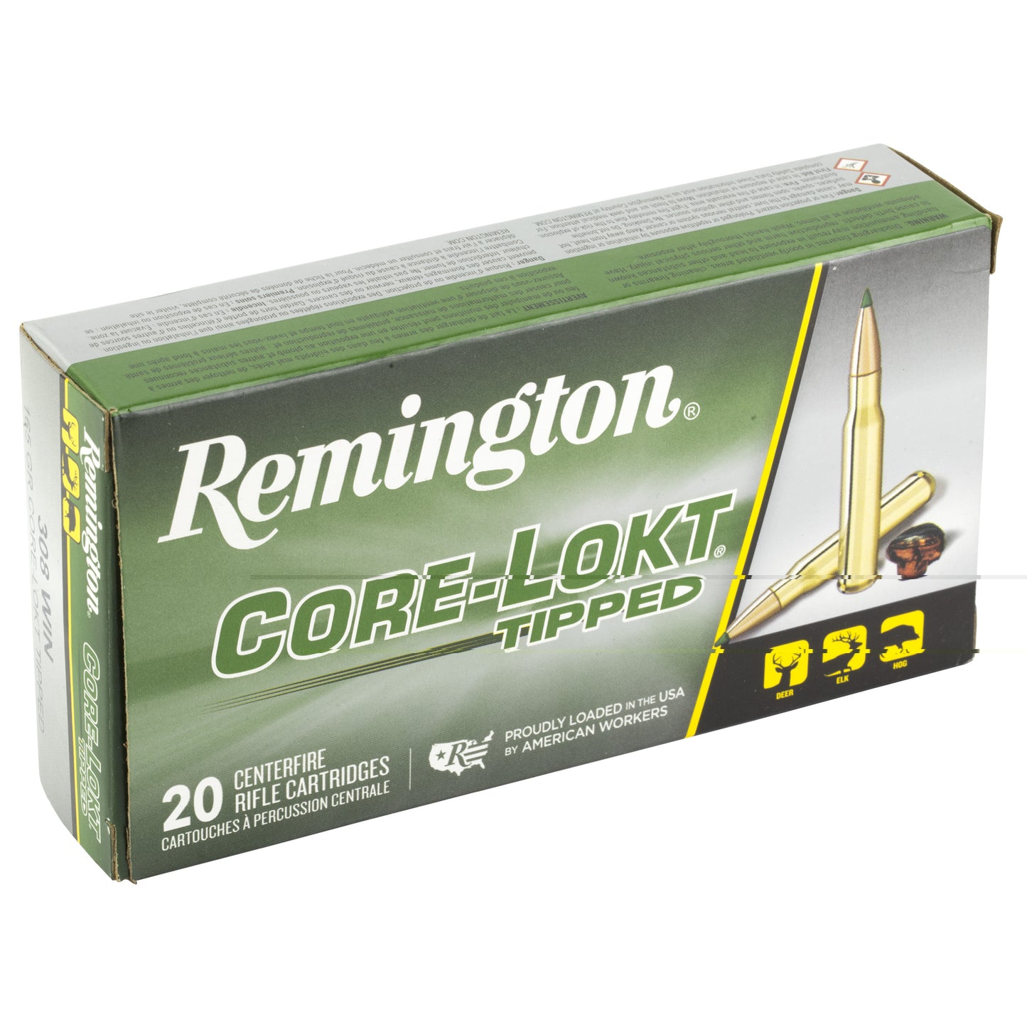 Rem 308 Win Clok Tipped 20/200