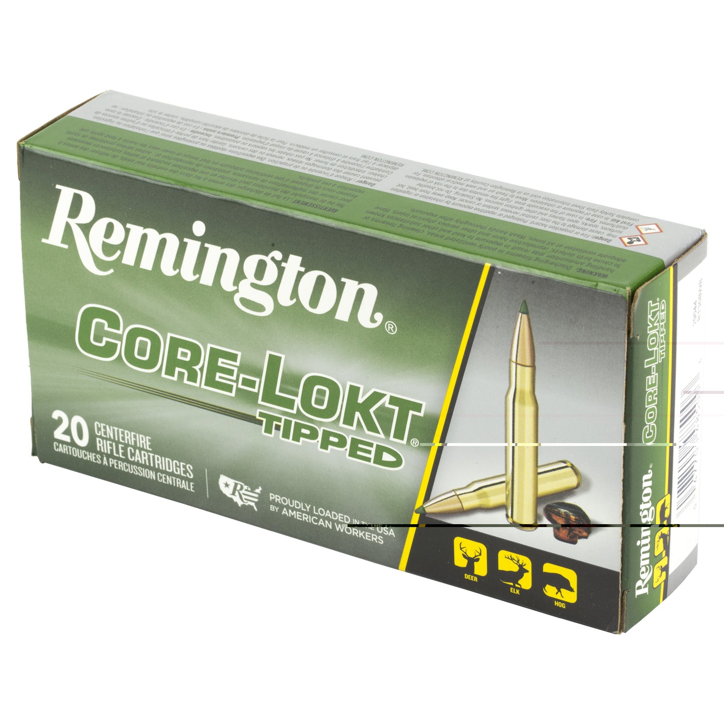 Rem 308 Win Clok Tipped 20/200